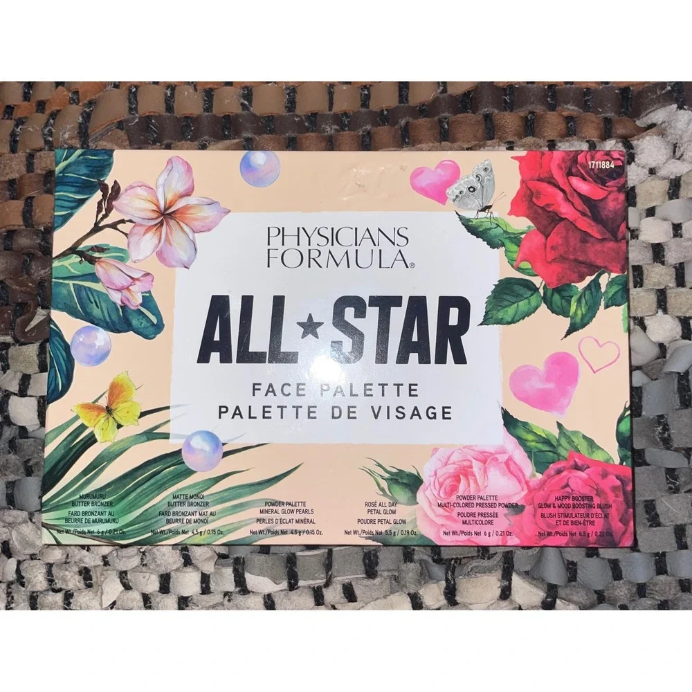 Physicians‎ Formula All Star Face Palette Bronzer Blush Highlight Makeup NWT